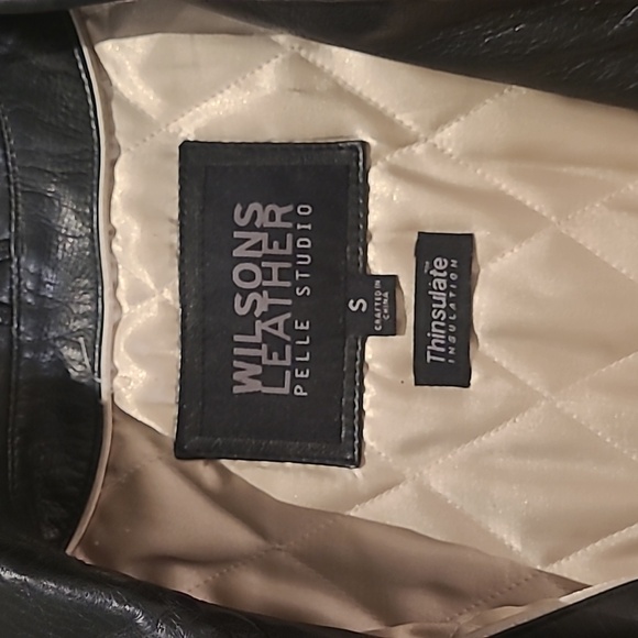 WILSONS LEATHER PELLE STUDIO LEATHER COAT - Picture 2 of 12